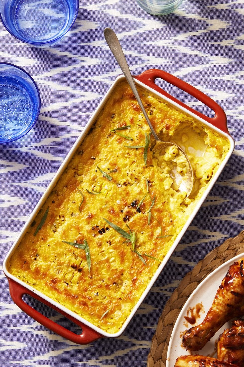 roasted corn pudding