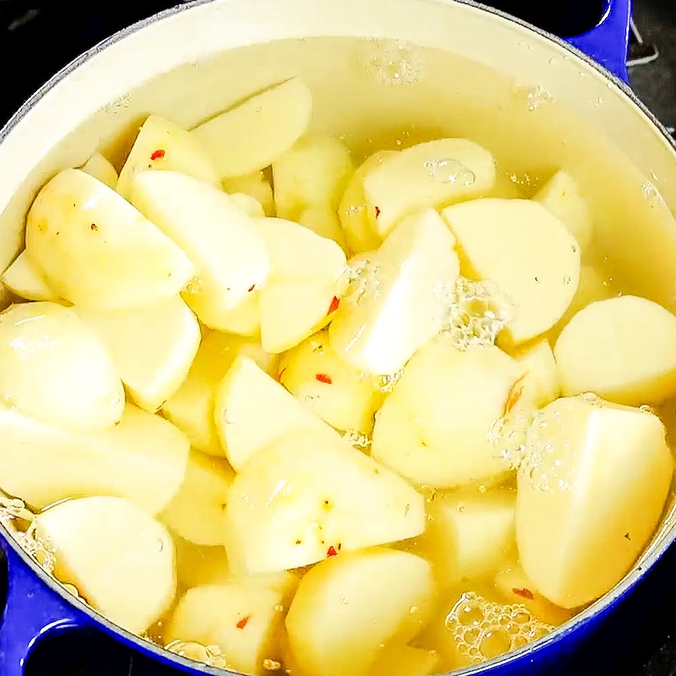 garlic mashed potatoes