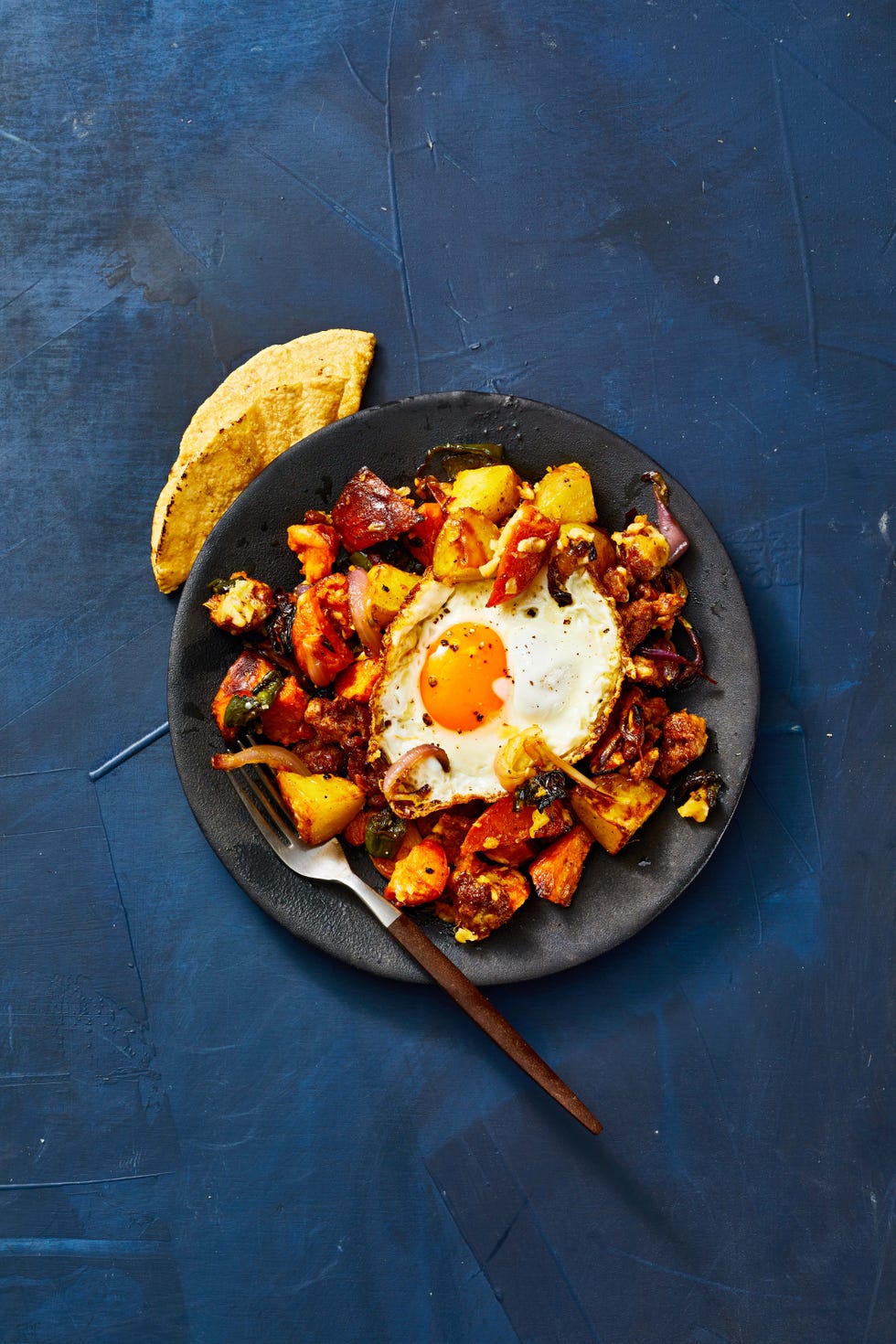 roasted potato and chorizo hash