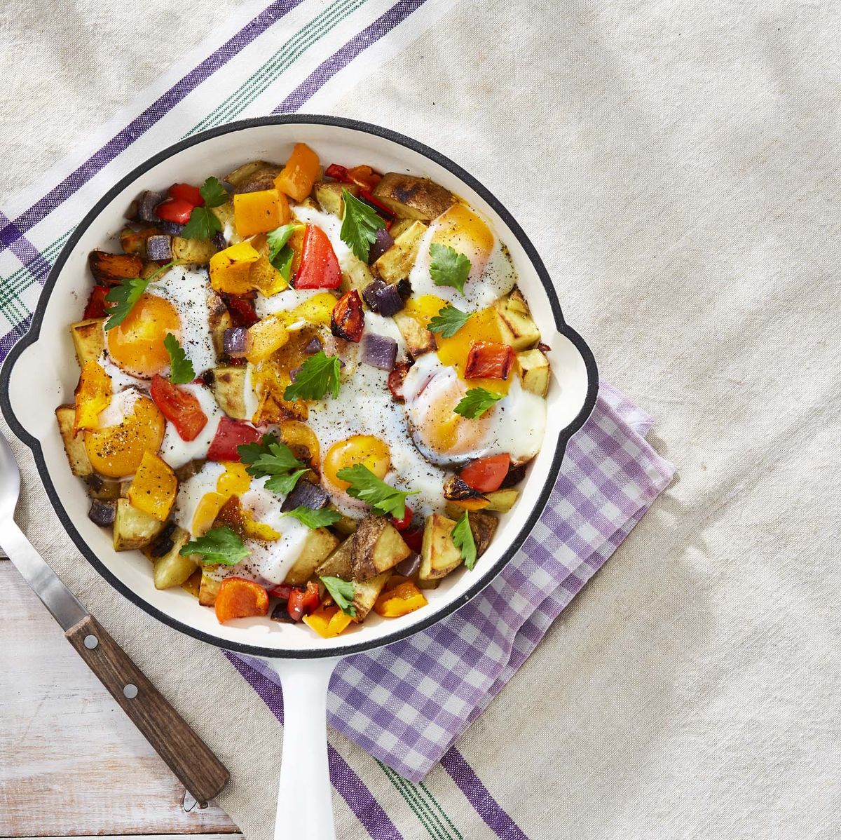Red pepper hash