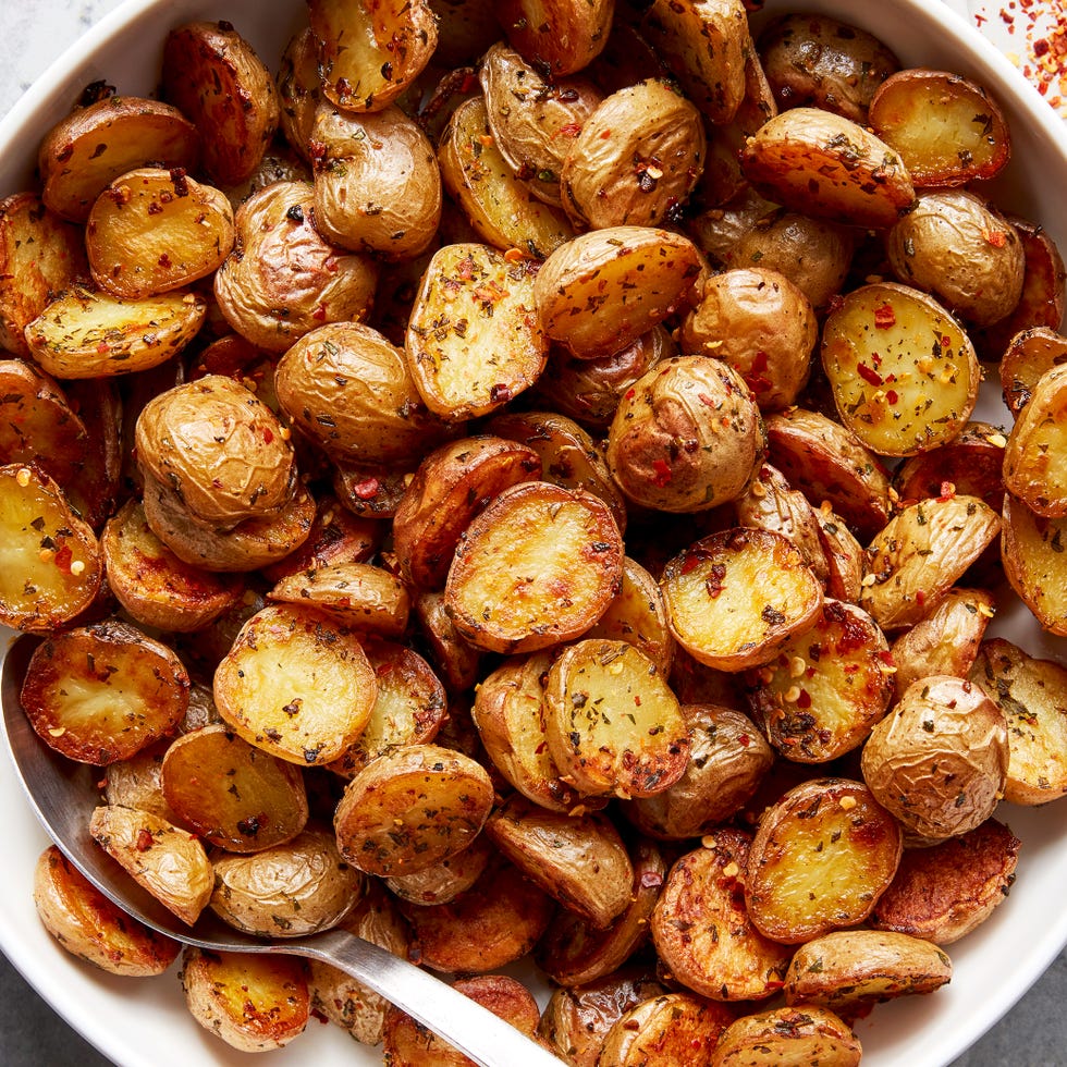 roasted potatoes with herbs
