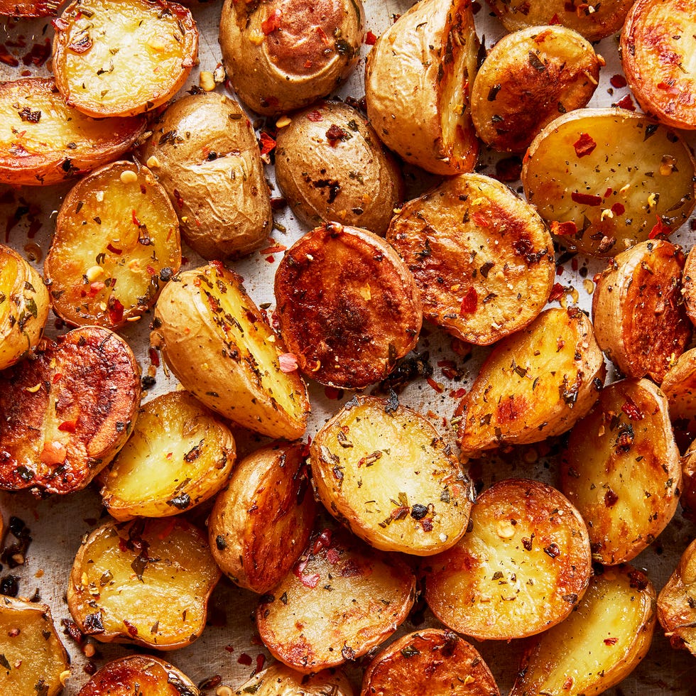 roasted potatoes with herbs