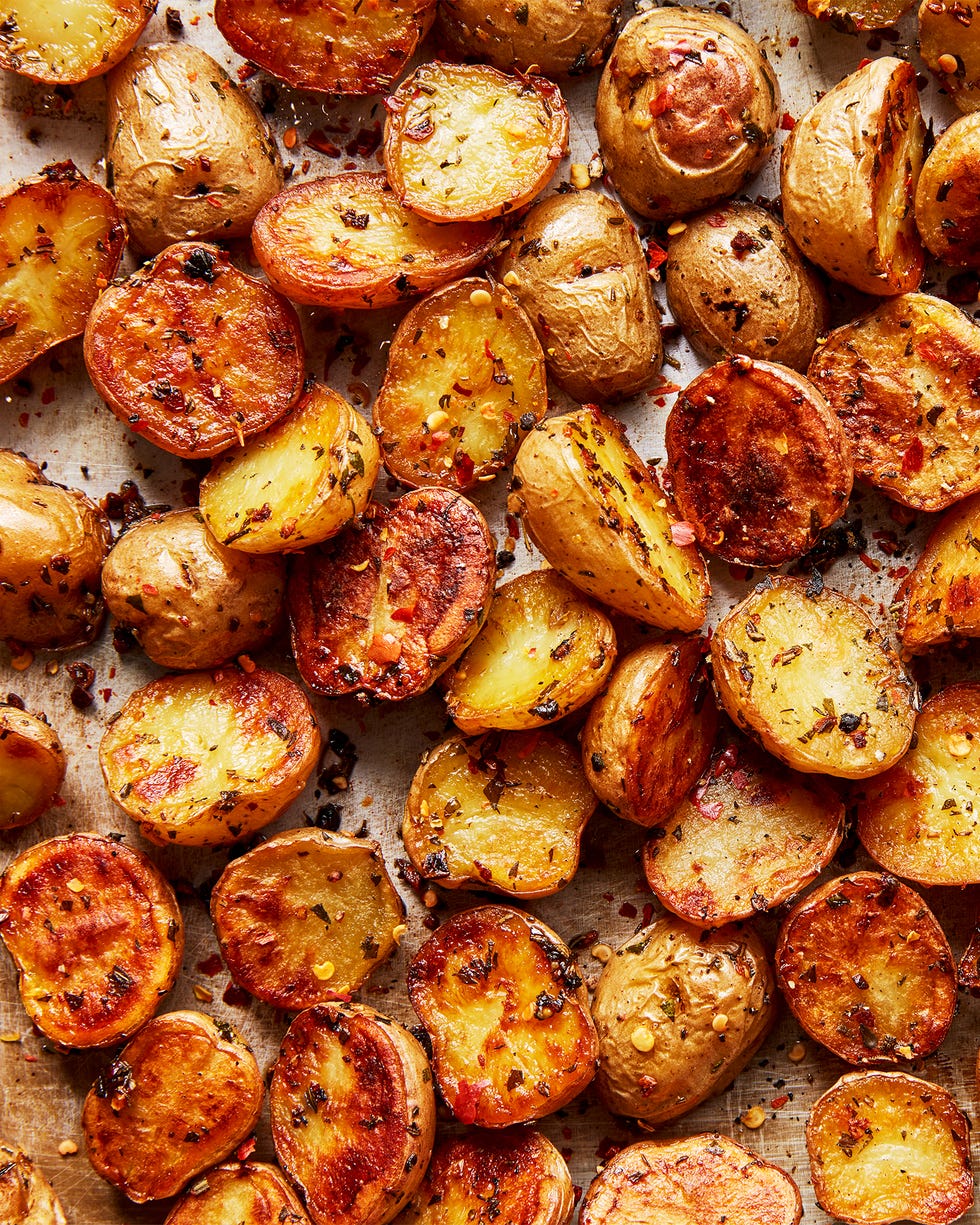 roasted potatoes with herbs