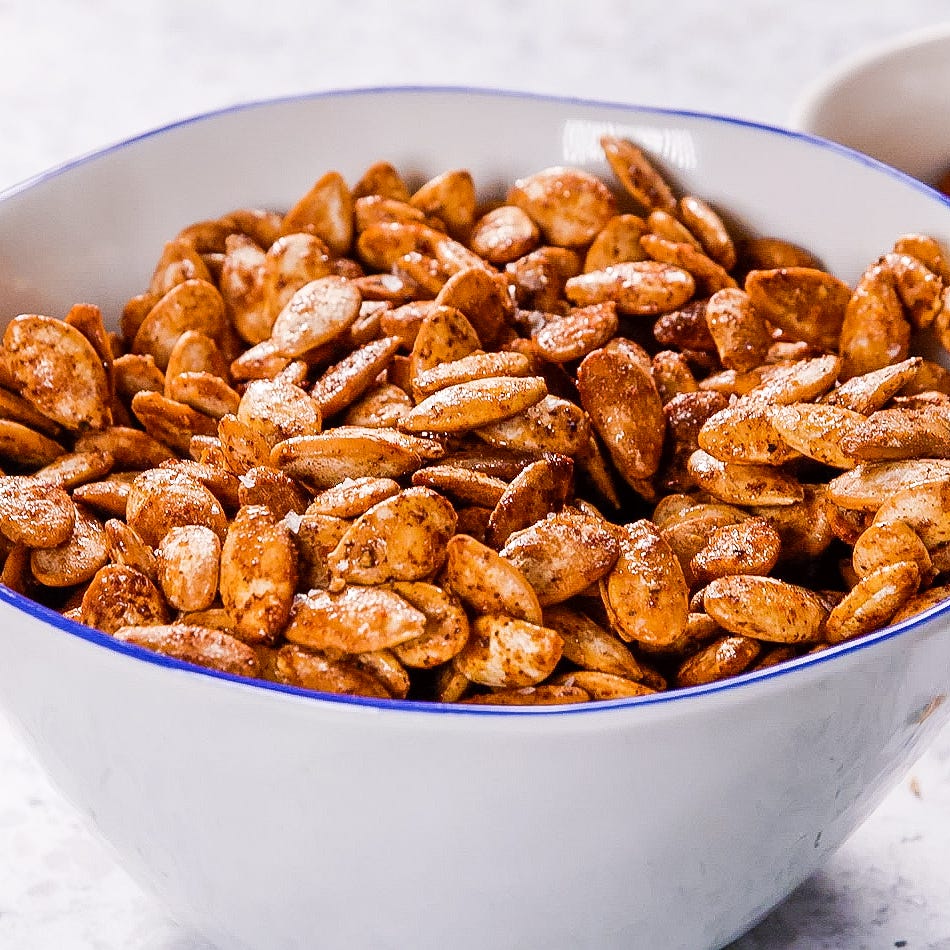 roasted pumpkin seeds