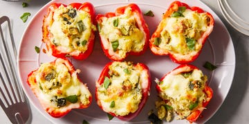 roasted ricotta stuffed peppers