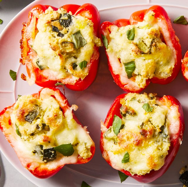 Roasted Ricotta Stuffed Peppers roasted ricotta stuffed peppers