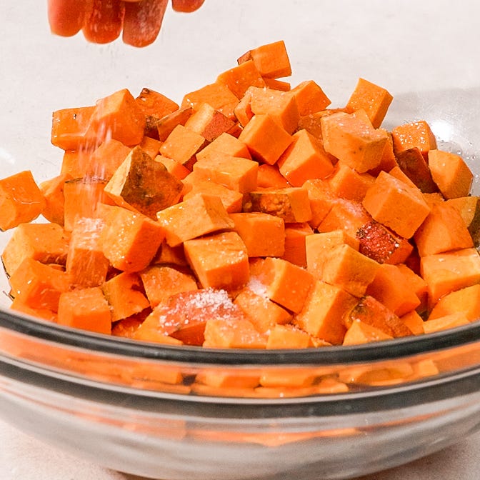 roasted sweet potaotes