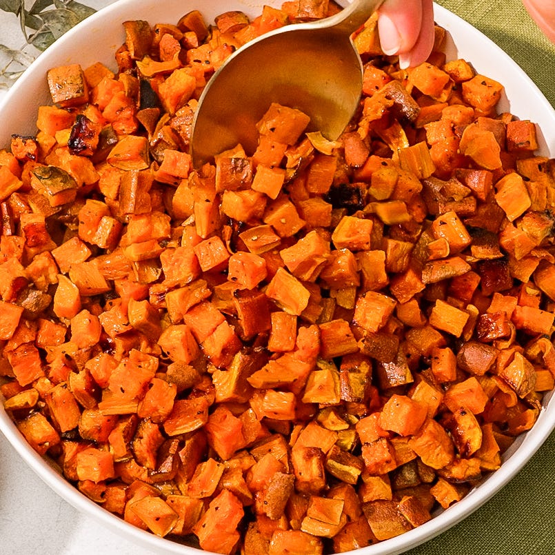 roasted sweet potaotes