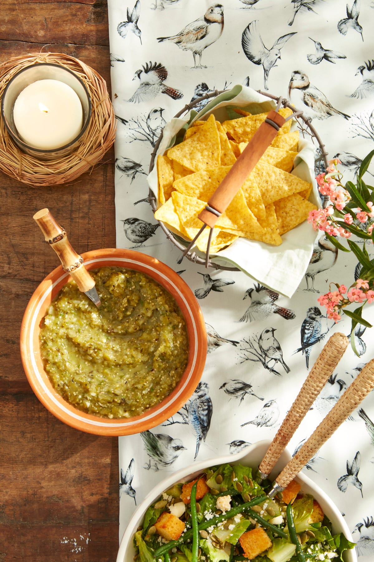 Roasted Tomatillo and Poblano Salsa Recipe