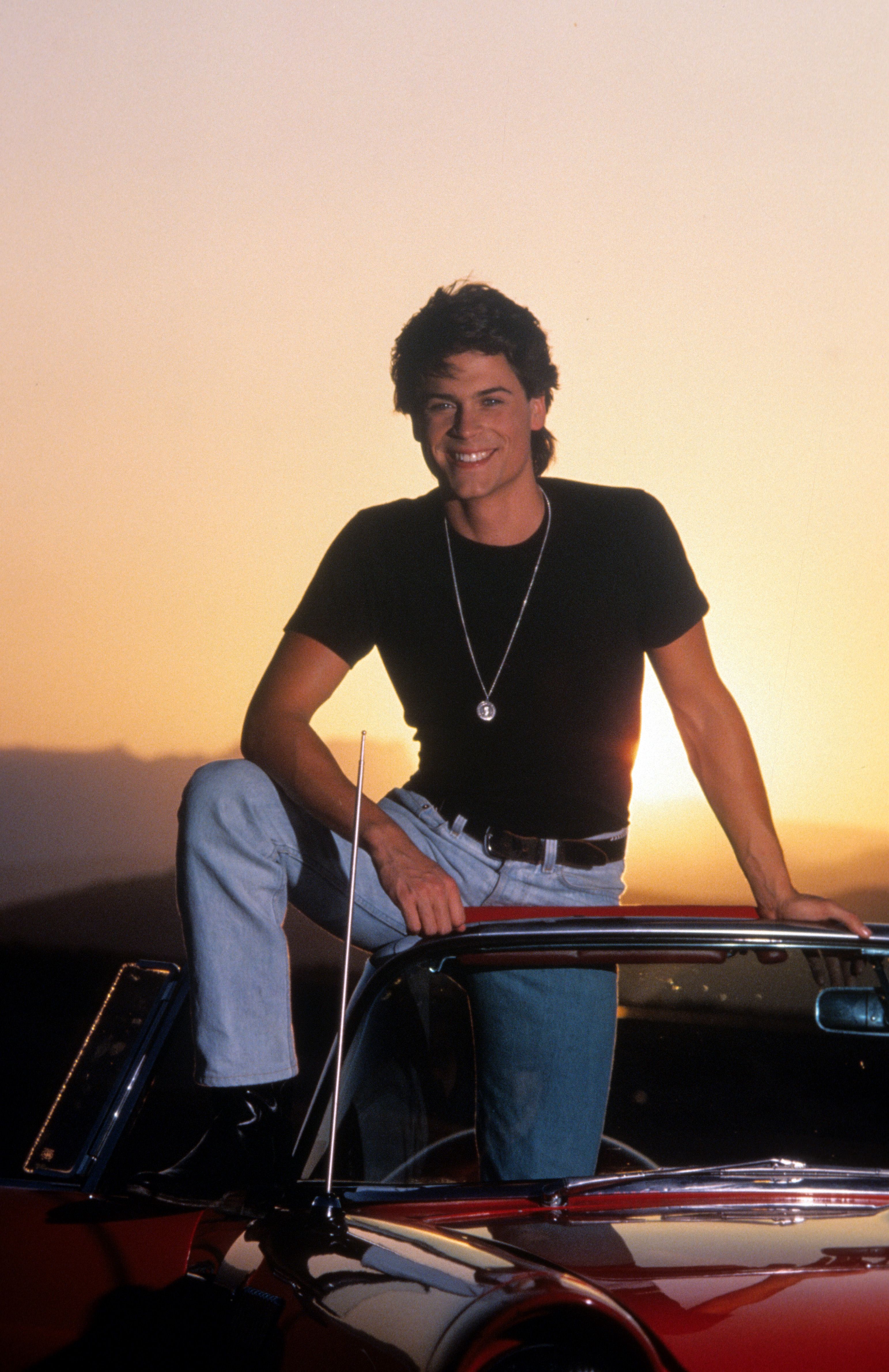 rob lowe in the 80s