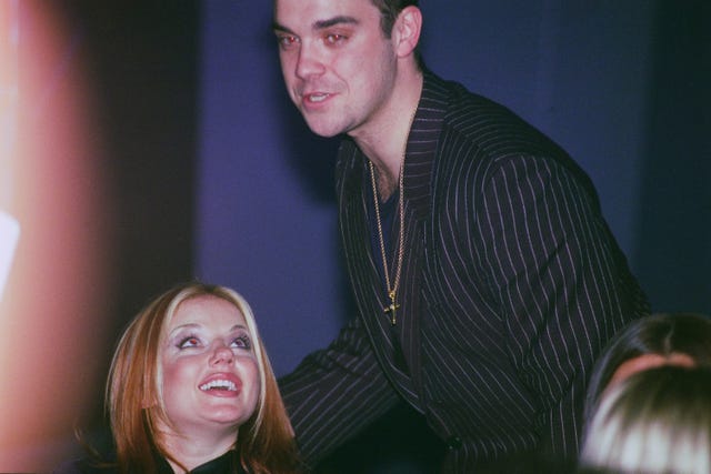 Robbie Williams Relationship With Spice Girls Geri Halliwell