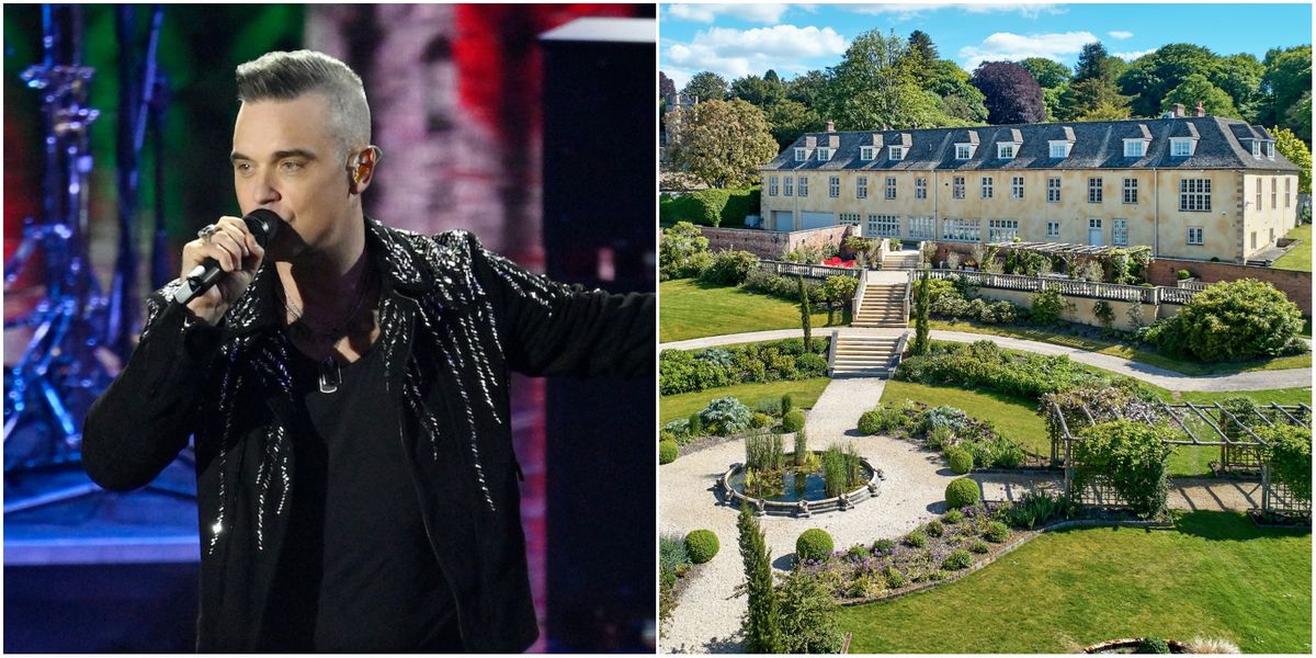 Robbie Williams' Grand Country House For Sale In Wiltshire 