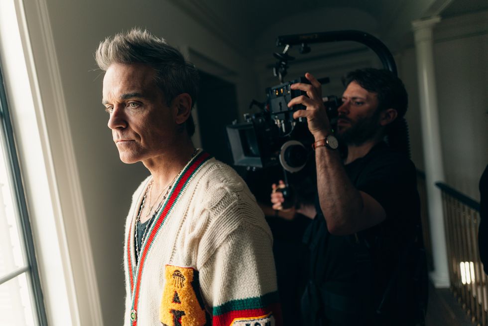 Robbie Williams Netflix documentary director on “raw and honest” portrayal