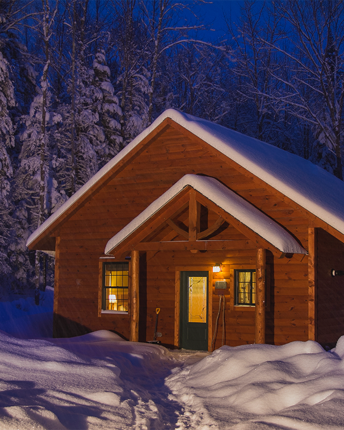 robert frost mountain cabins