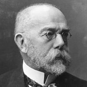 Portrait of Robert Koch - stock photo