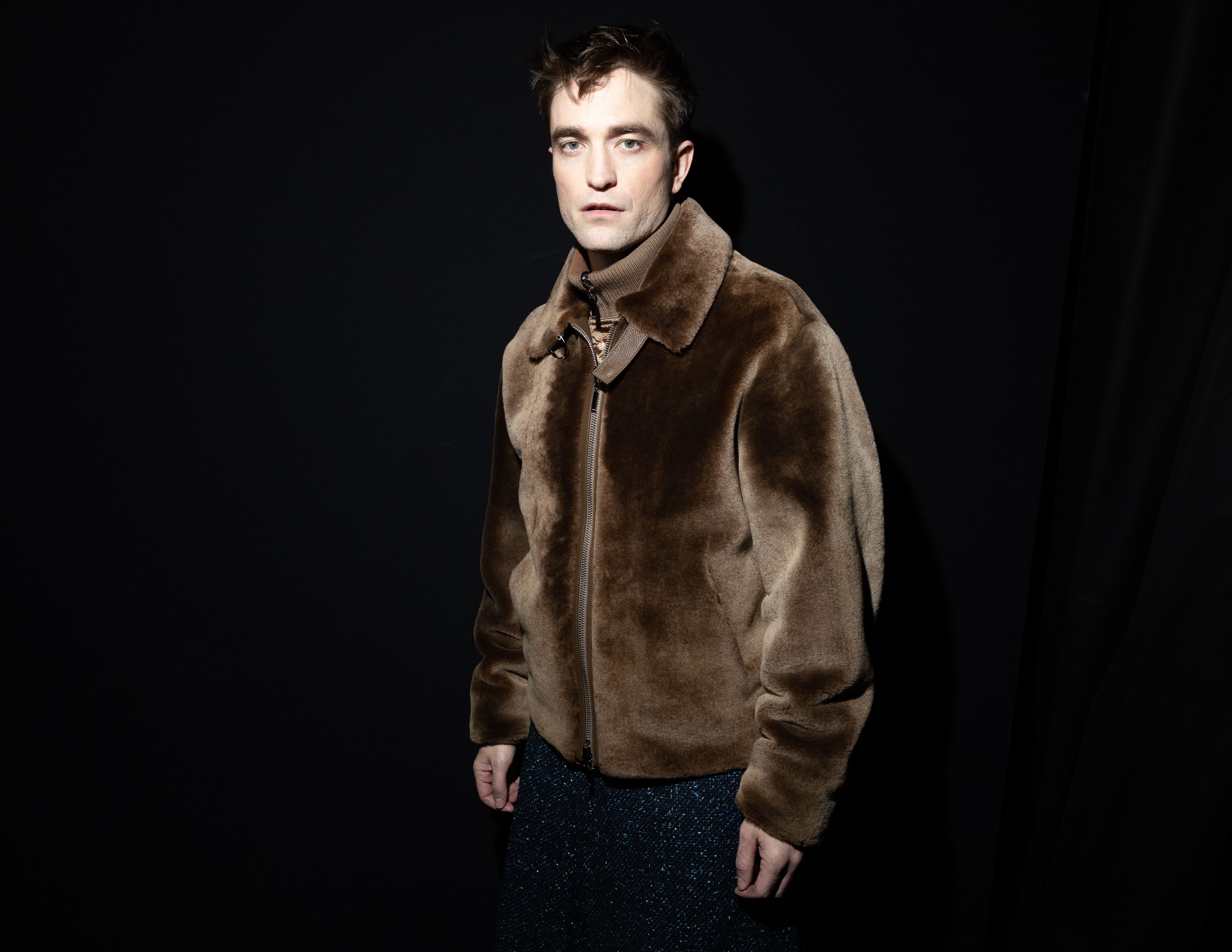 Robert Pattinson Wears a Tweed Skirt to Dior's Star-Studded Paris