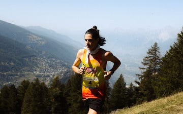 el atleta español rober alaiz en su debut en sierre zinal 2025