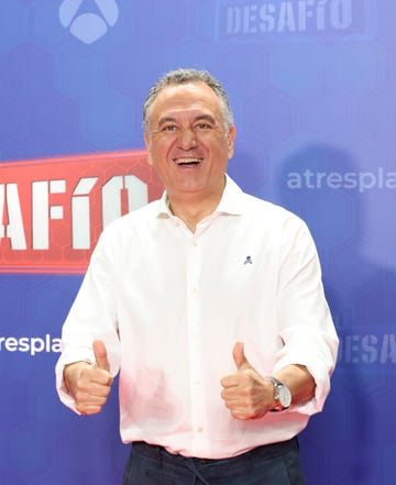 roberto brasero en la presentacion de el desafio como concursante