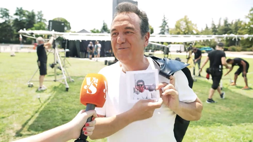 roberto brasero vestido de john travolta