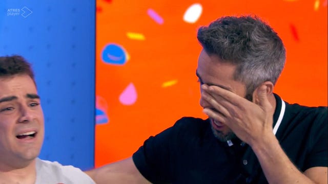 la reacción de roberto leal en pasapalabra