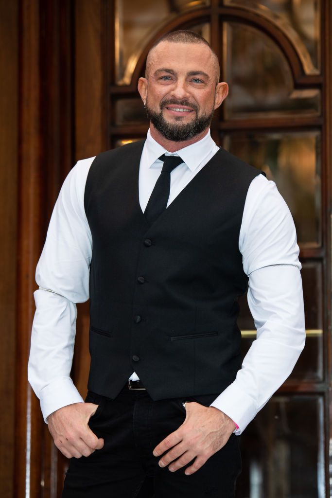 london, england may 25 robin windsor poses during the here come the boys photocall at london palladium on may 25, 2021 in london, england photo by jeff spicergetty images