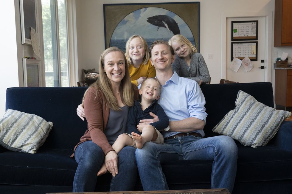 claire russo and her family in virginia