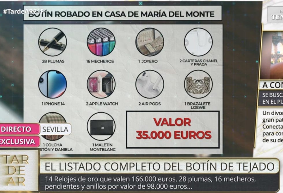 robo maría del monte