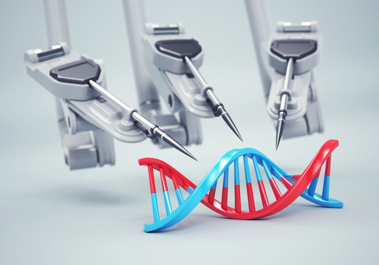 Robot arms create new DNA structure
