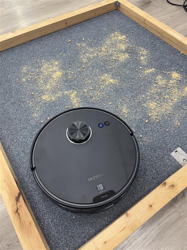 robot vacuum testing