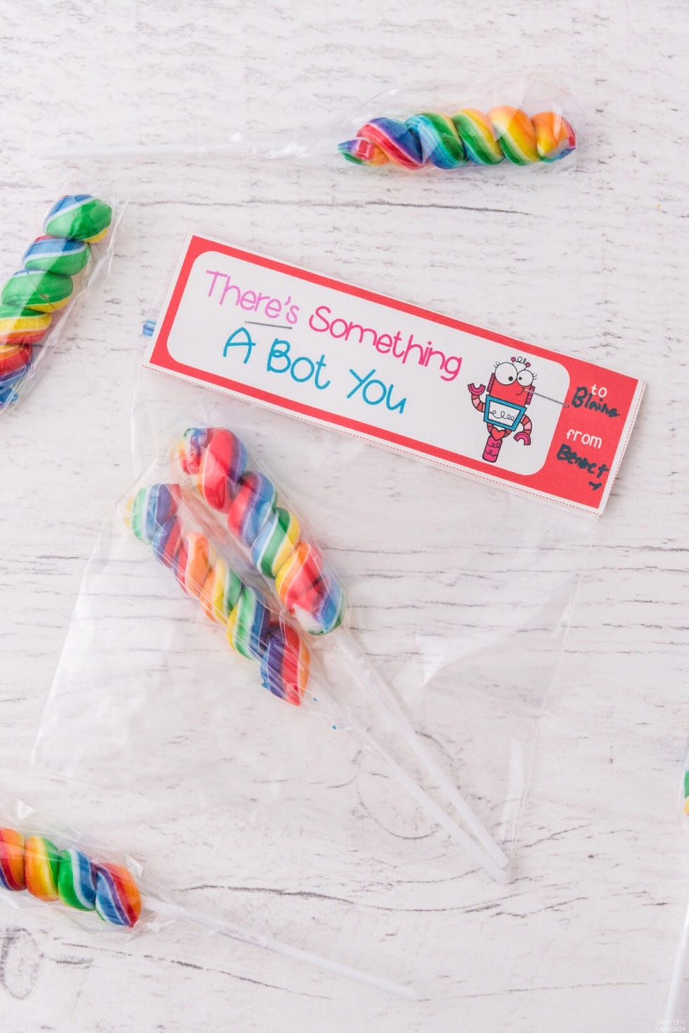 valentines day gift tag