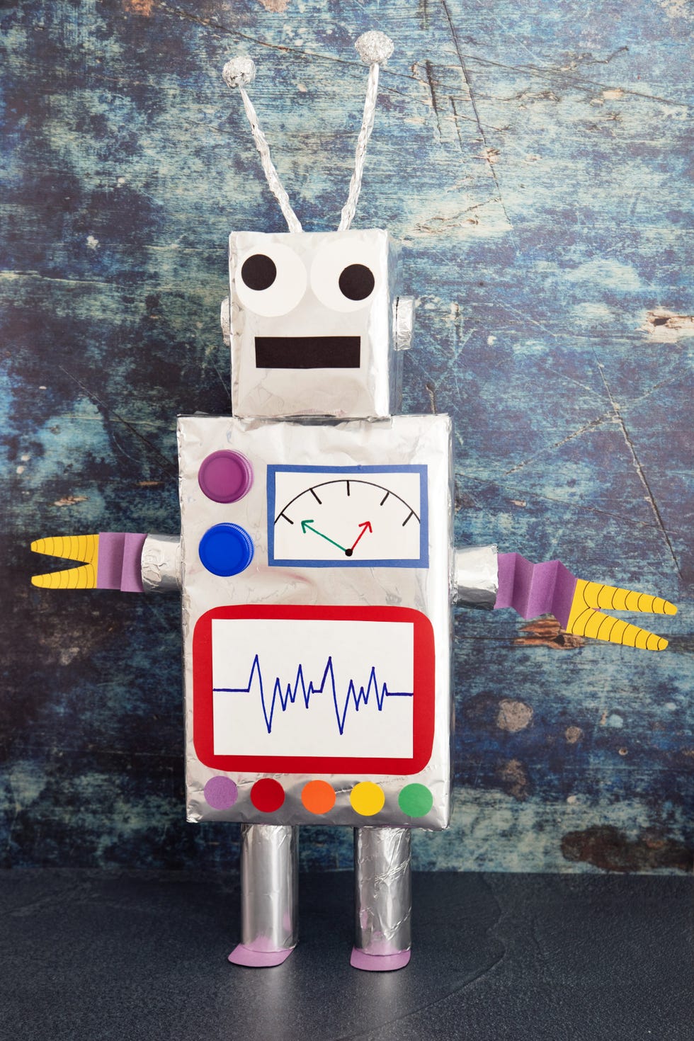 robot valentine's day box