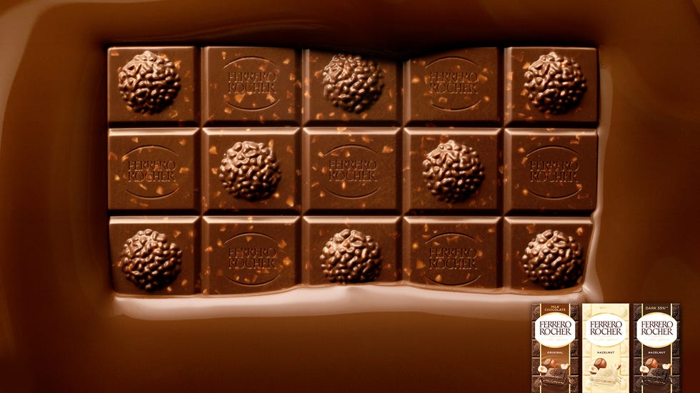 ferrero rocher chocolate bars