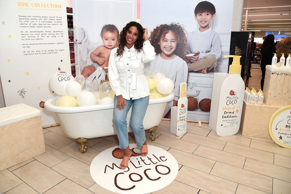 rochelle humes  'my little coco'baby bump sheet mask