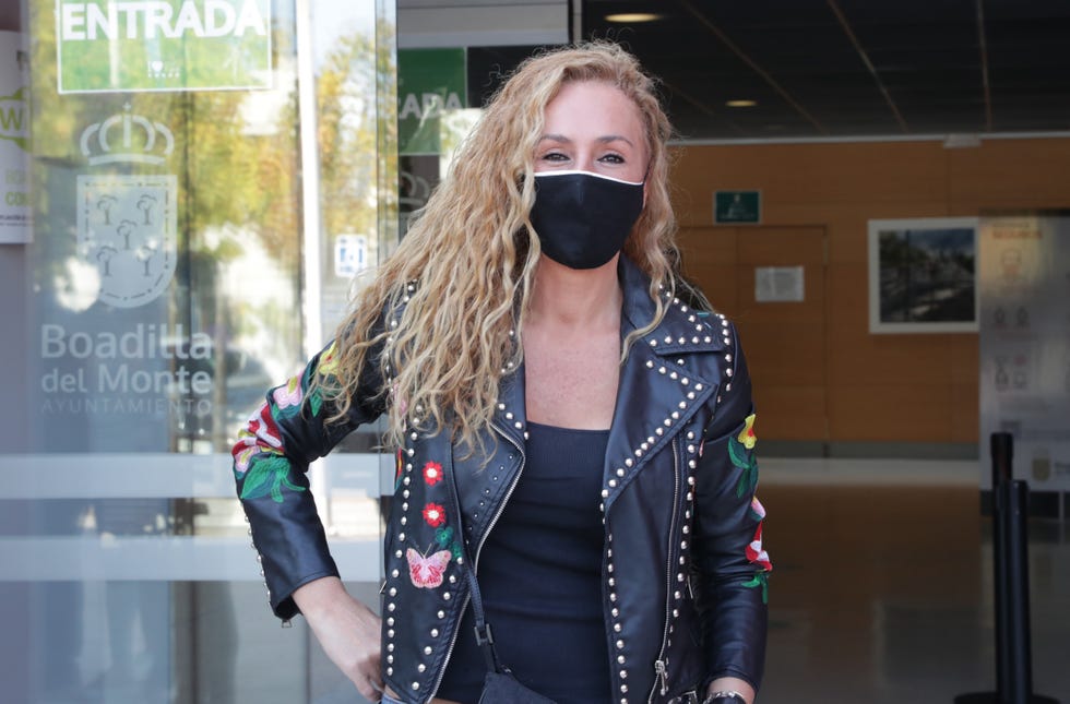 rocio carrasco antes del musical de su madre en boadilla