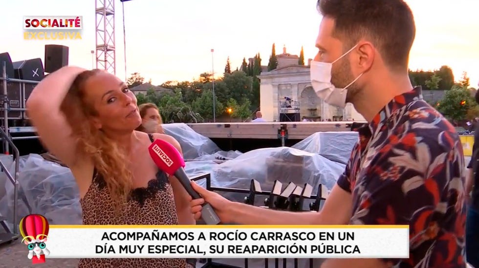 rocío carrasco habla sobre su posible embarazo