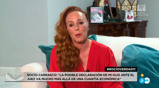 rocío carrasco habla de la posible declaración en su contra de su hijo david