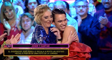 rocio carrasco y diseñador
