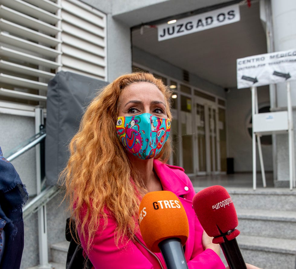 rocio carrasco in madrid, october 29, 2021