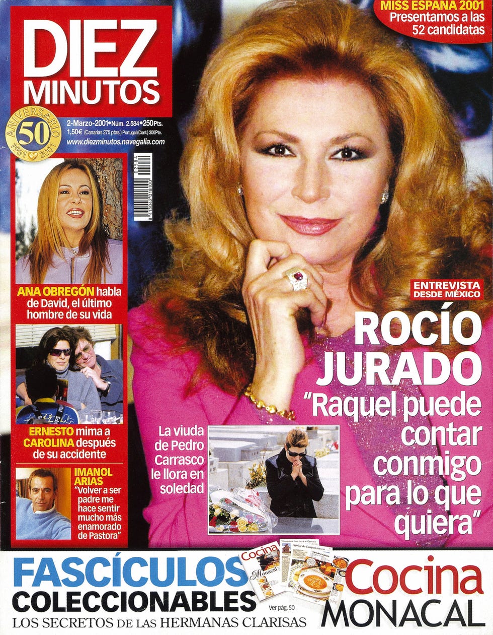 imágenes de la vida de rocío jurado y rocío carrasco así era la relación de madre e hija