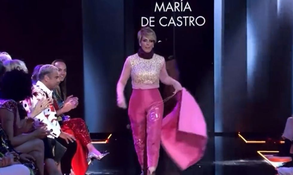 rocío carrasco en la 'sálvame fashion week'