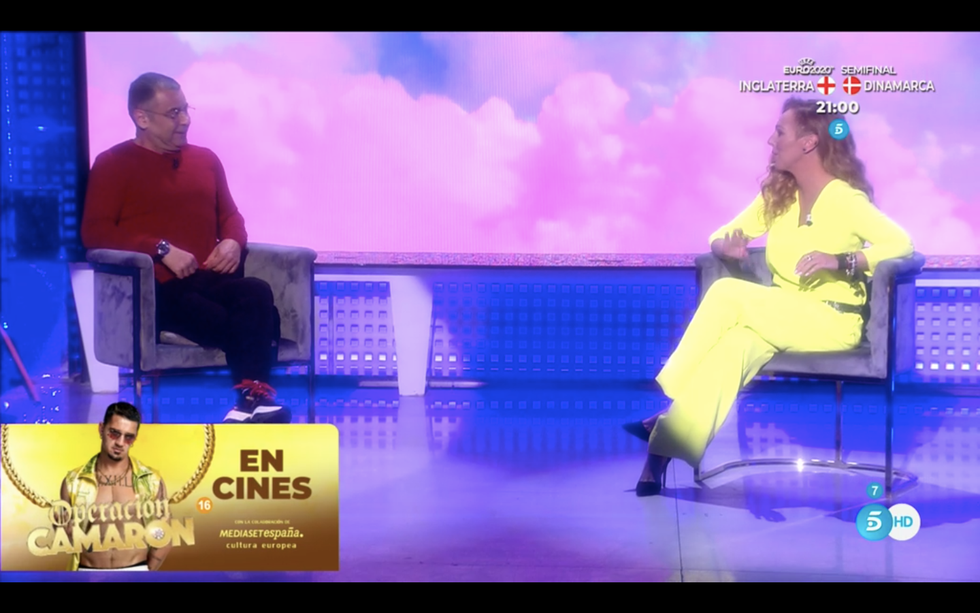rocío carrasco se entera sobre lo que pensaba mila después de ver la serie