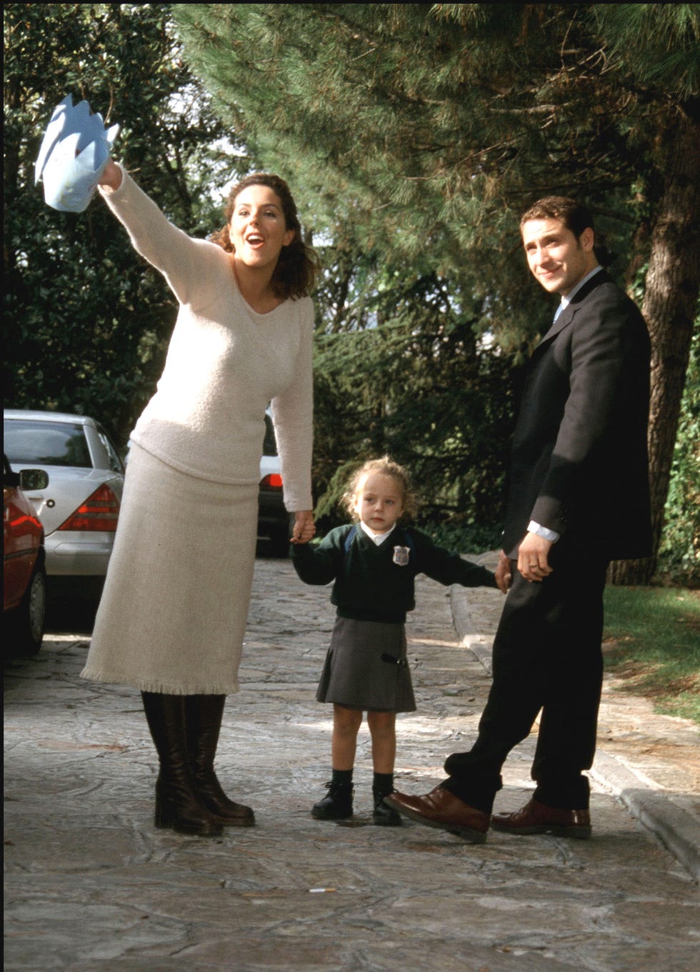 rocio carrasco con su marido antonio david flores y su hija rocio flores carrasco en su casa de madrid