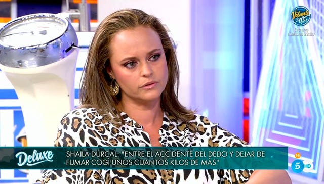 shaila dúrcal habla en el deluxe de sus problemas alimenticios