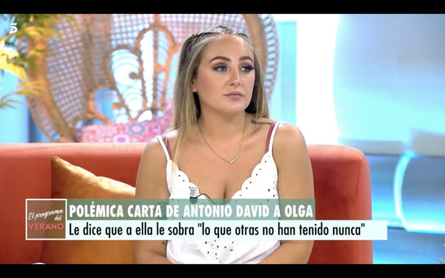 rocío flores "la frase que suelta mi madre en el documental me parece vergonzosa"
