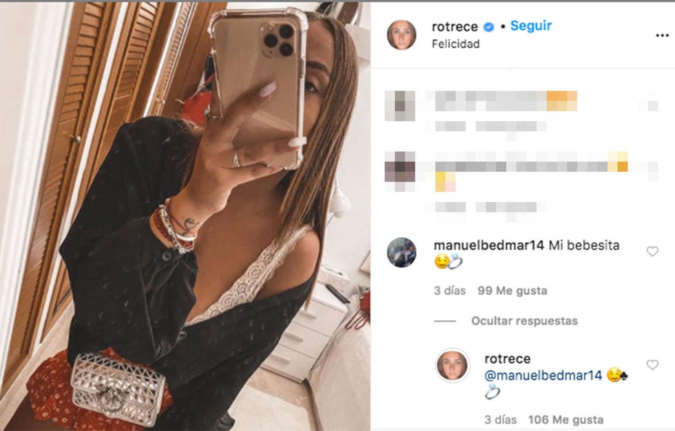 la hija de antonio david flores podría dar un paso más en su relación con su novio, manuel bedmar la pareja se habría comprometido