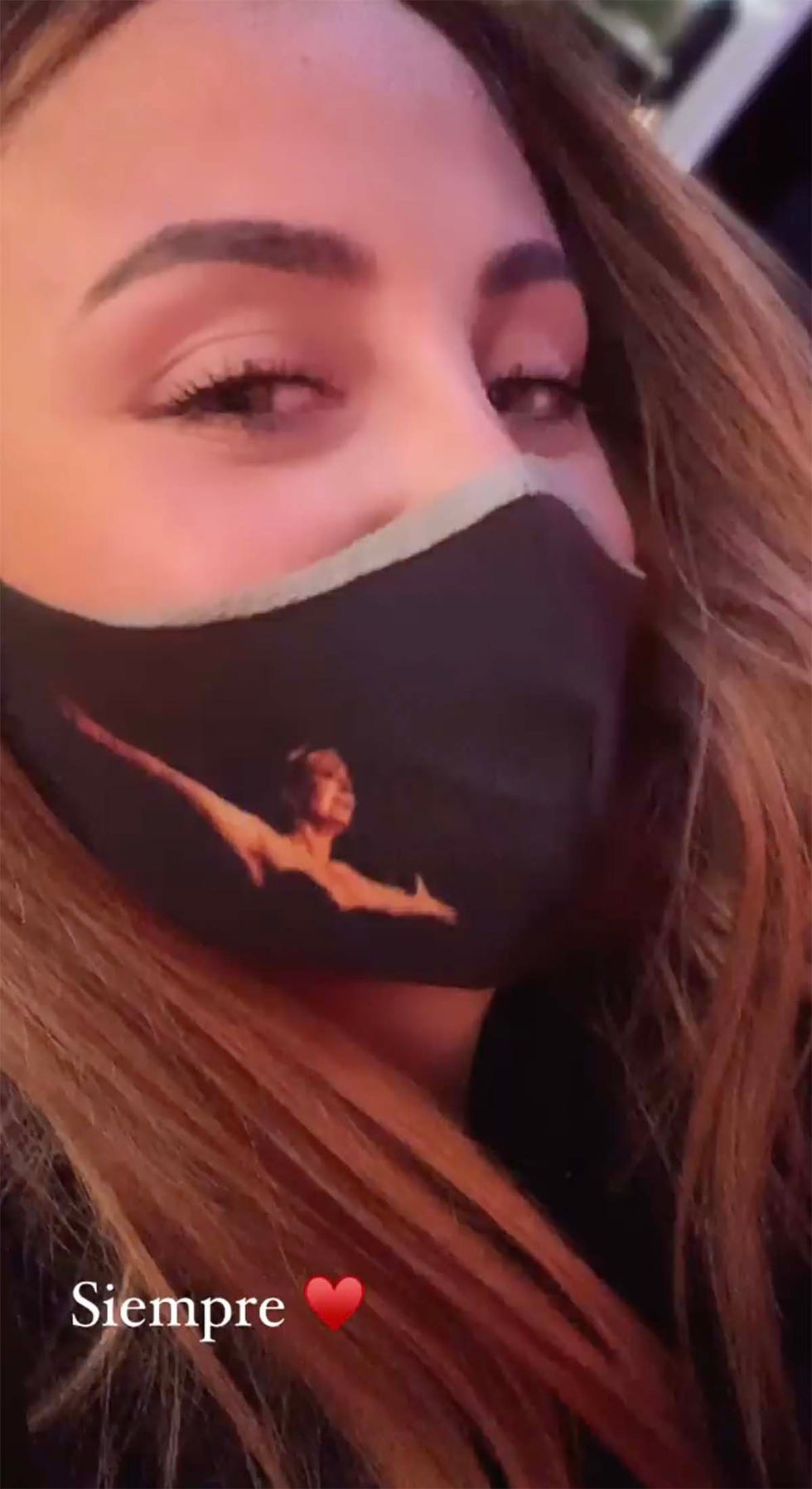 rocío flores mascarilla