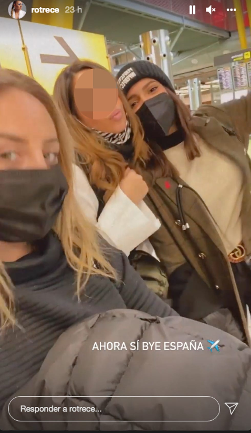 gloria camila y rocío flores se escapan a parís