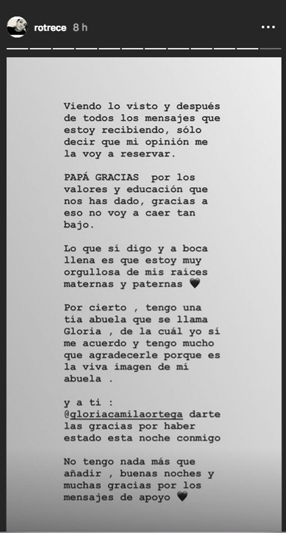 Gloria Camila y Rocío Flores reaccionan a Lazos de sangre