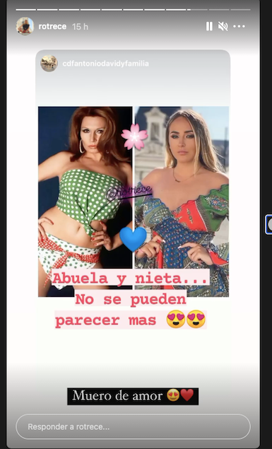 ¿a quién se parece físicamente rocío flores