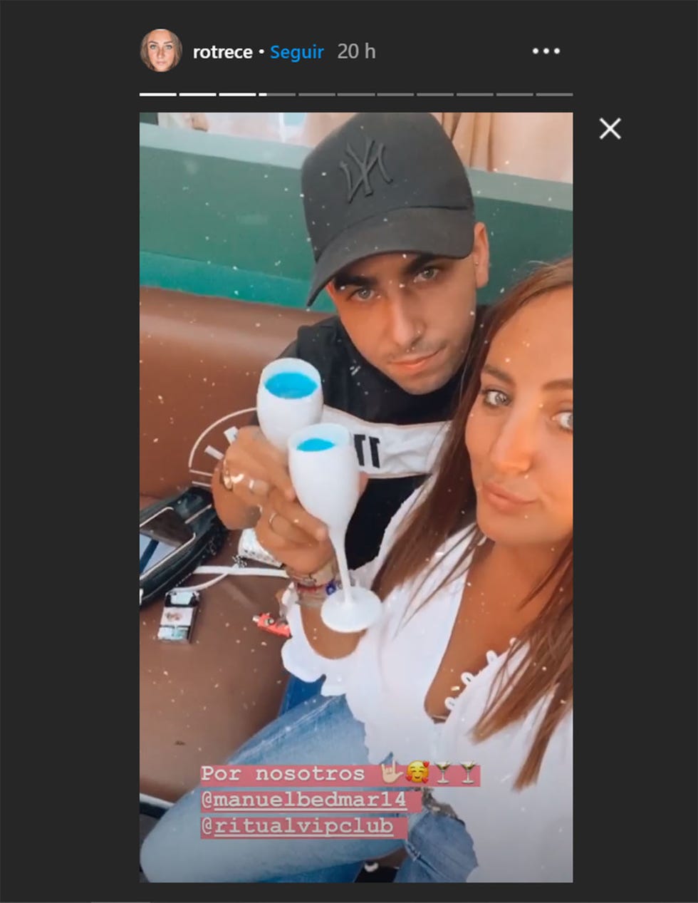 rocío flores y manuel